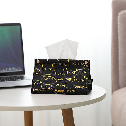 大英博物馆官方盖亚·安德森猫萌猫纸巾盒收纳盒创意简约礼物 商品图1