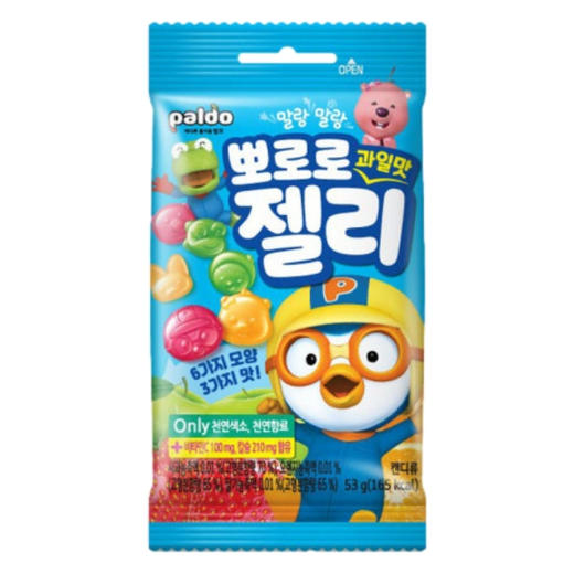뽀로로 과일맛젤리53g 商品图0