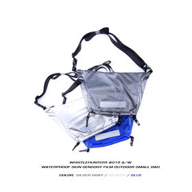 WHISTLEHUNTER 三色防水多功能青少年潮流百搭户外情侣运动斜挎包