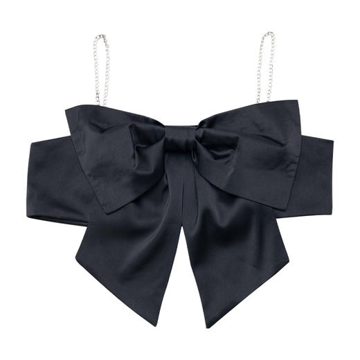 Cigaberry2021春夏立体蝴蝶结造型链条吊带上衣百搭单品少女甜酷 商品图4