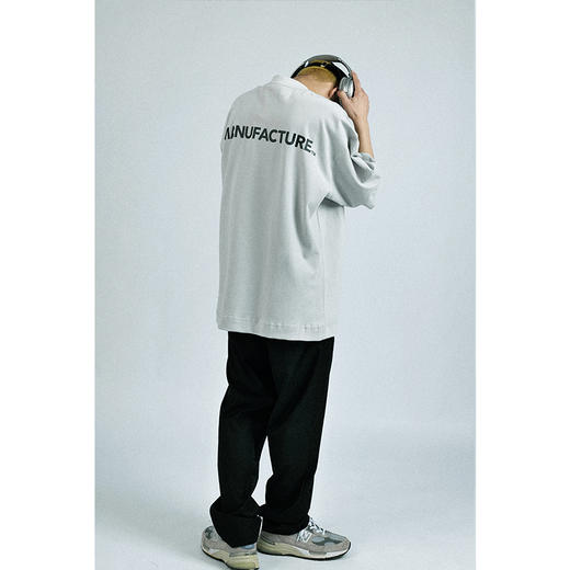 MANUFACTURE BY ATTEMPT 松紧腰打褶西裤 商品图2