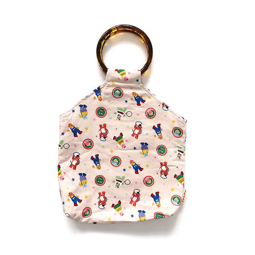 HUJI祤集Amber手提包插画可爱动物 商品图3