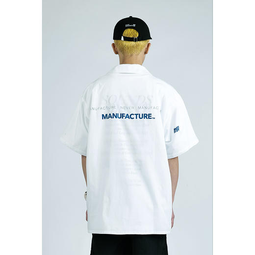 MANUFACTURE BY ATTEMPT Slogan 衬衣 商品图1