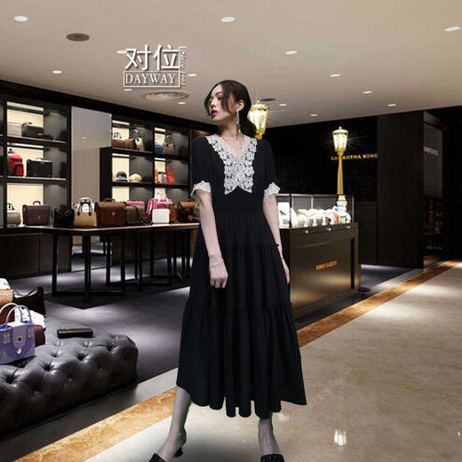 对位SQQF22_真丝裙_ZK 商品图2