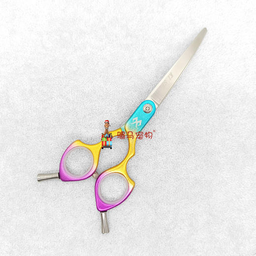 铝柄小弯剪6寸KISI骑士BHL 60W 宠物美容剪 商品图1