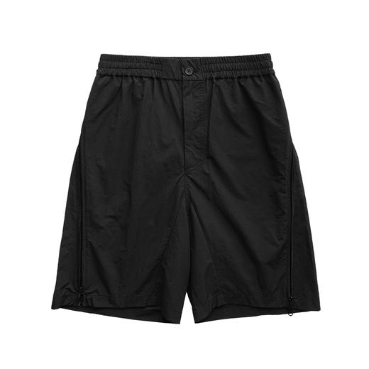 MANUFACTURE BY ATTEMPT 侧拉链尼龙短裤 商品图4