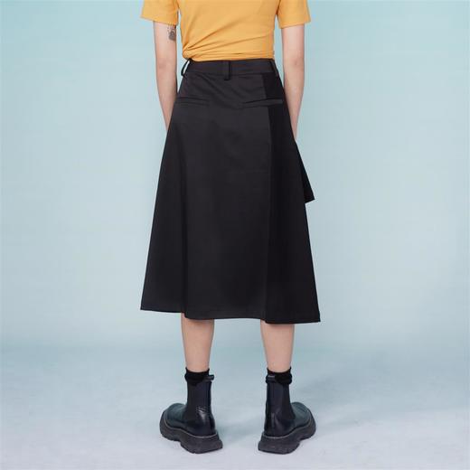 HOLONOMIC 原创趣味结构设计感小众开叉半身裙 商品图1