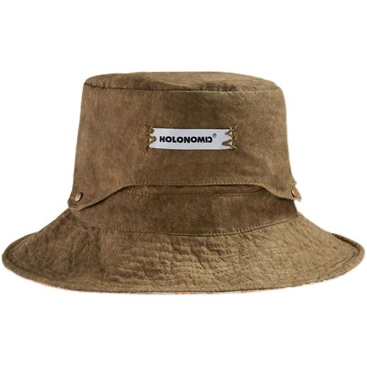 HOLONOMIC「第八大陆」原创印花双面戴渔夫帽 商品图4