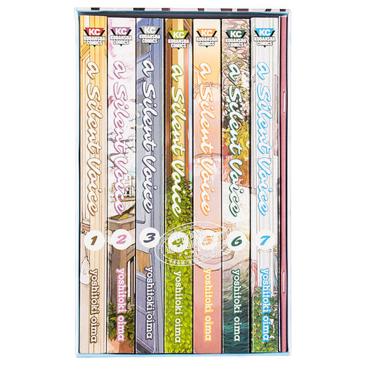 【中商原版】漫画 声之形漫画全集套装 A Silent Voice Series Box Set 英文原版 商品图3