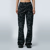 HOLONOMIC 原创可拆卸五分裤提花设计感小众印花修身直筒牛仔裤 商品缩略图2
