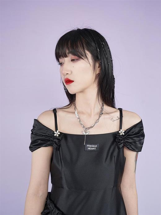 fragileheart易碎商店蝴蝶原创设计个性蝴蝶新款锁骨链颈链项链女 商品图1