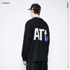 ATTEMPT 定番产品 "ATt" LOGO Tee 渐变几何印花宽松落肩长袖T恤 商品缩略图3
