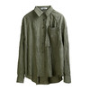 HOLONOMIC 原创设计褶皱感落肩宽松长袖衬衫 商品缩略图4