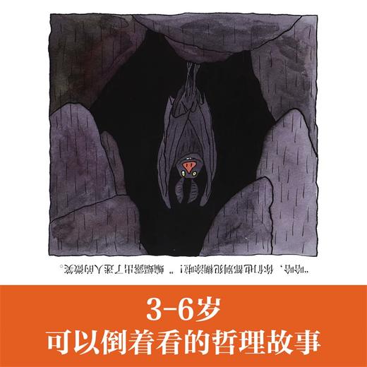 糊涂的蝙蝠(精) 乐乐趣童书：独特的阅读方式，睿智的为人处事 绘本故事 精装 商品图1