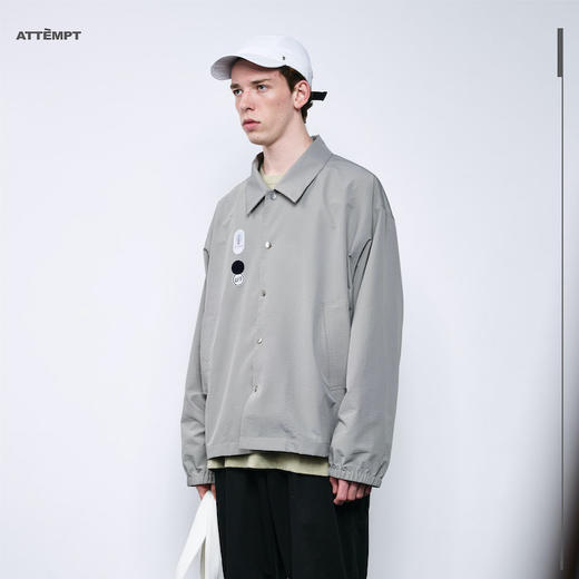ATTEMPT AW20 “12F CAPSULE" 图案印花短款教练夹克 商品图3