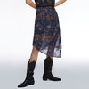 HOLONOMIC「第八大陆」原创压褶设计感小众不规则印花半身裙 商品缩略图2