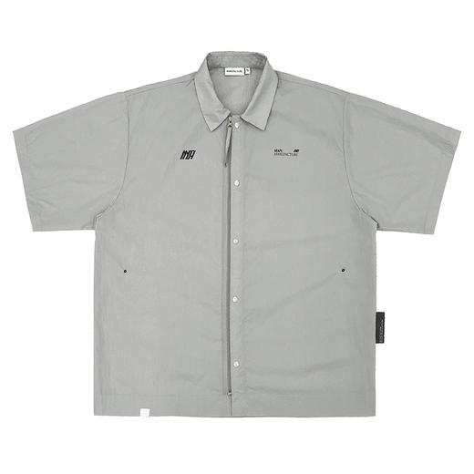 MANUFACTURE BY ATTEMPT 尼龙短袖衬衫外套 商品图4