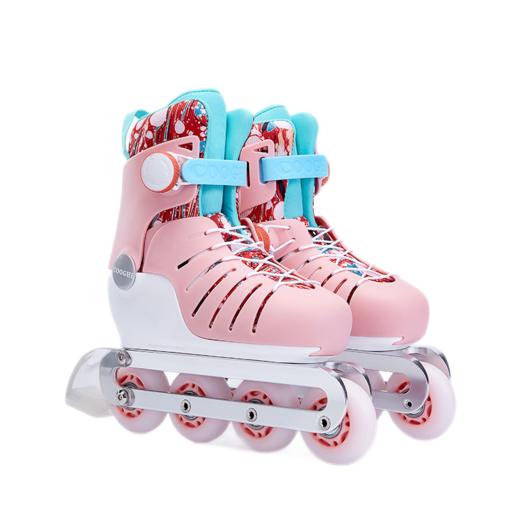 酷骑COOGHI 轮滑鞋 溜冰鞋4码可调  4-7岁  KQ 商品图4