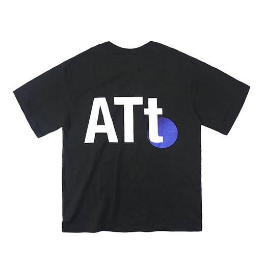 ATTEMPT 定番产品 "ATt" LOGO Tee 渐变几何印花宽松落肩短袖T恤 商品图4