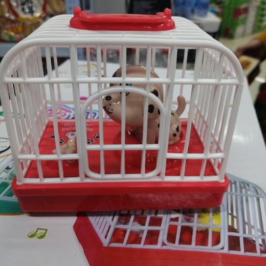 萌趣音乐小狗笼 商品图0