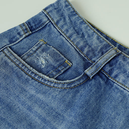 VIMAGE纬漫纪新款时尚休闲显瘦牛仔裤V1505130 商品图4