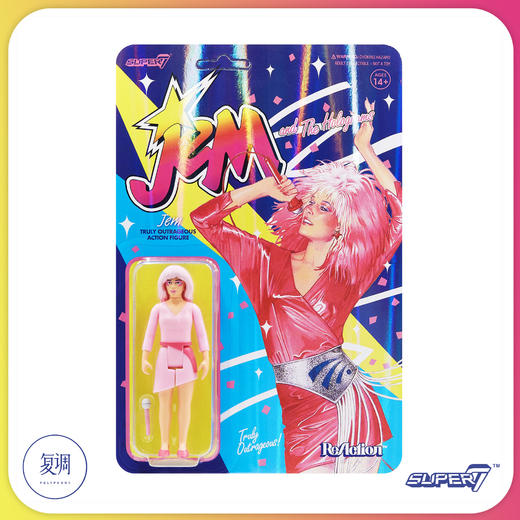 现货 Super7 杰姆和全息图 Jem And The Holograms 挂卡 商品图2