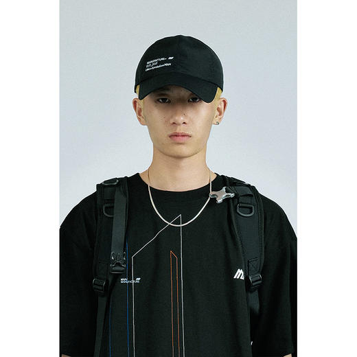 MANUFACTURE BY ATTEMPT 曼恩工厂标识弯檐帽 商品图1