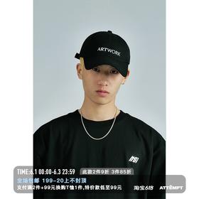 MANUFACTURE BY ATTEMPT ARTWORK 刺绣弯檐帽