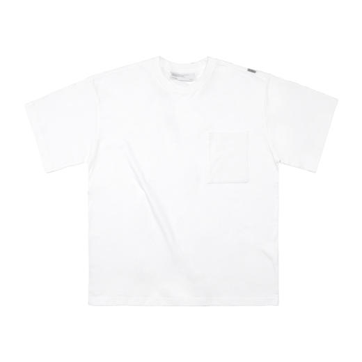 ATTEMPT 定番产品 Pocket Tee 宽松落肩基础口袋百搭打底衫T恤 商品图4