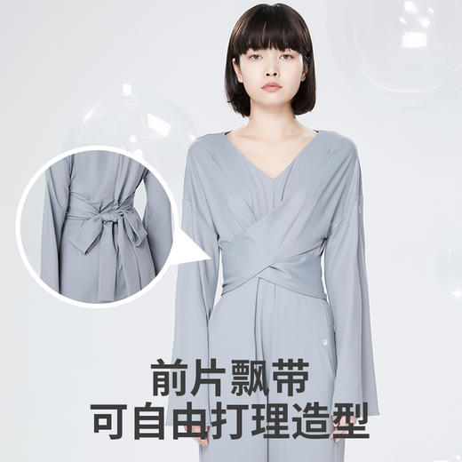 Supield素湃中长款连体防晒衣女束腰显瘦夏季薄款宽松透气防晒衣 商品图3