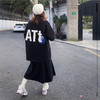 ATTEMPT 定番产品 "ATt" LOGO Tee 渐变几何印花宽松落肩短袖T恤 商品缩略图1