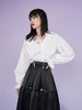 fragileheart易碎商店春季新款设计感娃娃领灯笼袖白色打底衬衫女 商品缩略图1
