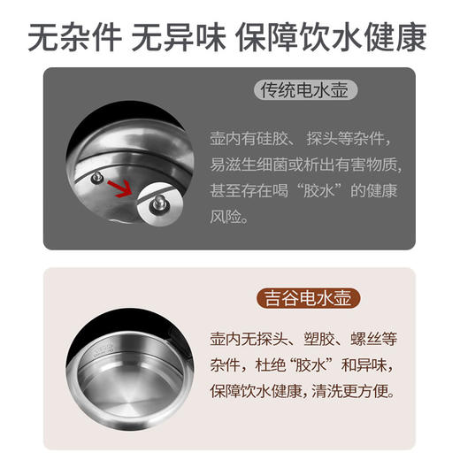 吉谷  智能恒温全自动上水 嵌入式电热水壶  TC001 商品图4