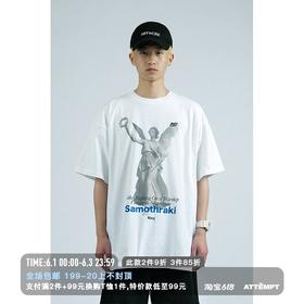 MANUFACTURE BY ATTEMPT “尼姬”神像 T-shirt 短袖T恤