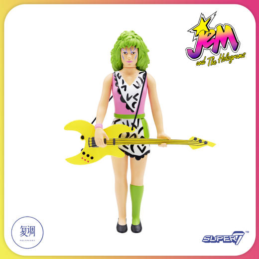现货 Super7 杰姆和全息图 Jem And The Holograms 挂卡 商品图5