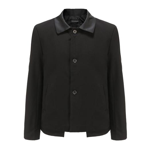 TERRAINCOGNITA2021SS春夏新款百搭短款丝绸质感拼接夹克外套男女 商品图4