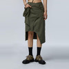 HOLONOMIC 原创大口袋设计感小众A字不规则工装半身裙 商品缩略图0