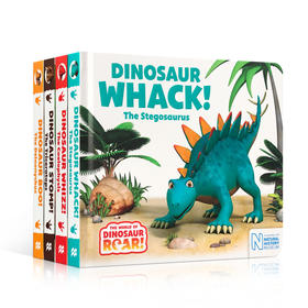【恐龙系列】The Deinonychus/The Triceratops/The Stegosaurus/The Coelophysis儿童英语启蒙认知绘本读物