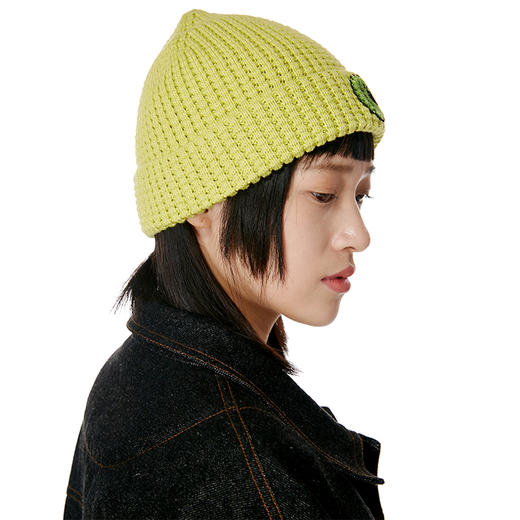 HOLONOMIC 原创设计刺绣图案针织毛线帽 商品图1