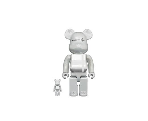 Bearbrick-medicom toyplus-白400%+100% 商品图0
