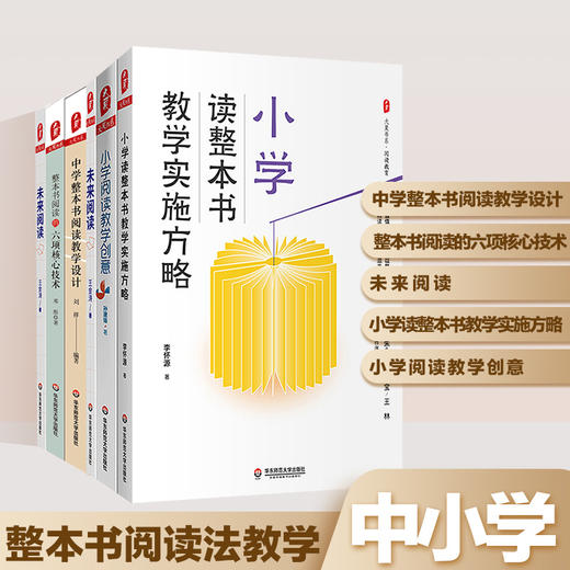 中小学读整本书阅读教学套装5册 小学阅读教学创意+小学读整本书教学实施方略+未来阅读+整本书阅读的六项核心技术 商品图0