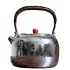 臻宝堂银壶 纯手工一张打烧水壶9999银锤纹煮茶器家用茶具南红摘 商品缩略图0