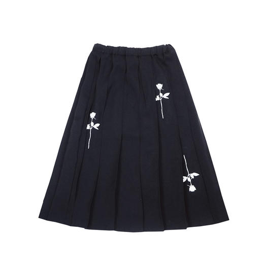 fragileheart原创21新款半身裙气质长款西装裙春季易碎商店百褶裙 商品图3