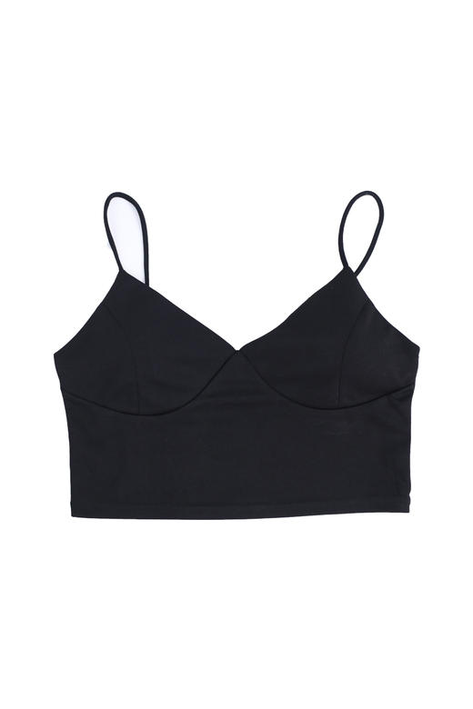 EhK 双色气质百搭打底内衣上衣带胸垫吊带背心女潮 现货 商品图4