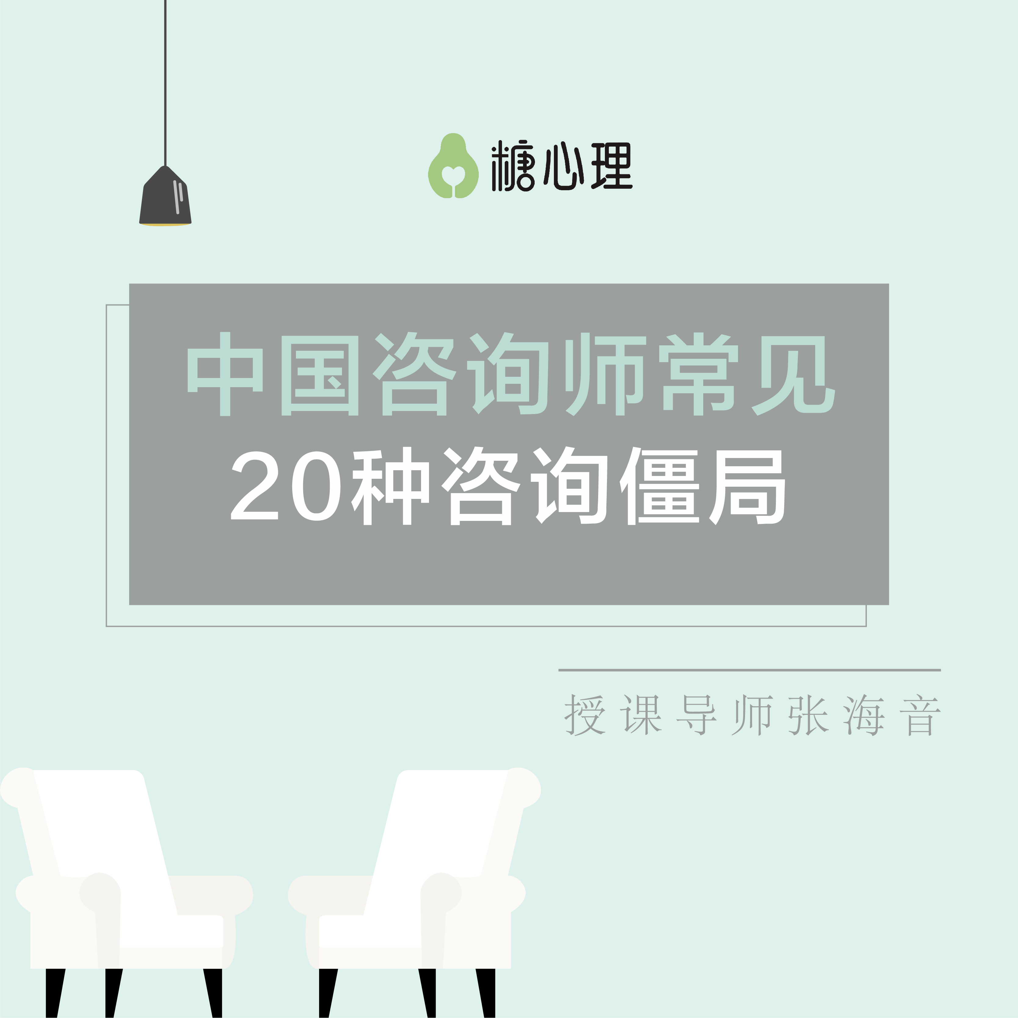 张海音：中国咨询师常见的20种咨询僵局【音频40讲】
