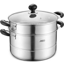 爱仕达不锈钢两层复底蒸锅QVL1526（26cm） 商品图0