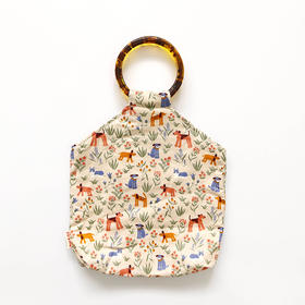 HUJI祤集Amber手提包插画可爱动物