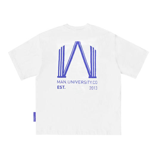 MANUFACTURE BY ATTEMPT 曼恩大学制服T-shirt 短袖T恤 商品图1