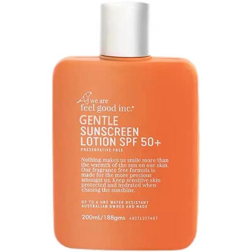 澳洲feelgood大橙瓶懒人防晒霜|持久防水防晒，轻薄无负担不闷痘 商品图7