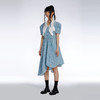 HOLONOMIC 原创假两件设计感小众条纹不规则连衣裙 商品缩略图1